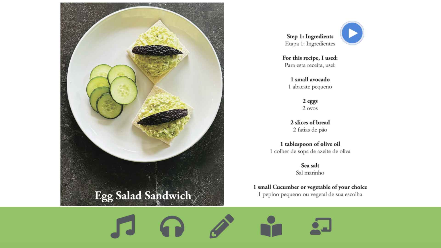 Egg Recipes To Practice The English Past Tense
