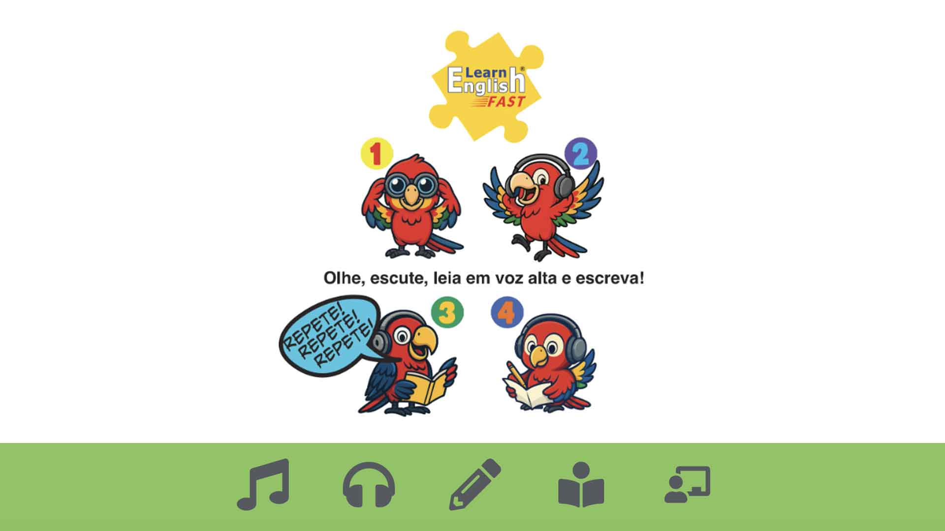 English Portuguese Bilingual Course with repetition Angeline Pompei