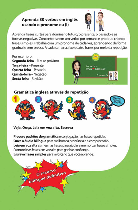 30 Verbs and pronouns I English Portuguese Bilingual Audiobook C